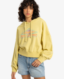 0 All Time - Sweatshirt com capuz para Mulher Amarelo EBJFT00146 Billabong