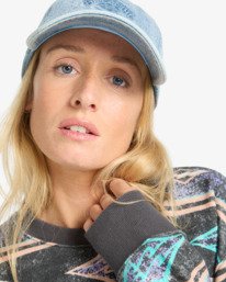 4 High Tides Brooklyn - Graphic Sweatshirt for Women Black EBJFT00153 Billabong
