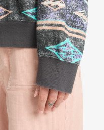 5 High Tides Brooklyn - Graphic Sweatshirt for Women Black EBJFT00153 Billabong