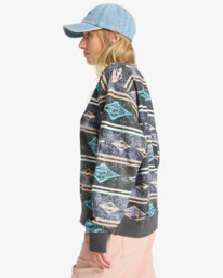 3 High Tides Brooklyn - Graphic Sweatshirt for Women Black EBJFT00153 Billabong