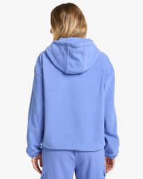 2 Winter Camp - Felpa con semi zip e cappuccio da Donna Purple EBJFT00154 Billabong