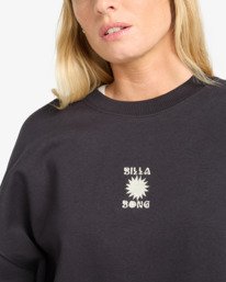 4 So Sunny Kendal - Sudadera para mujer Negro EBJFT00155 Billabong