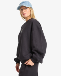 3 So Sunny Kendal - Sudadera para mujer Negro EBJFT00155 Billabong