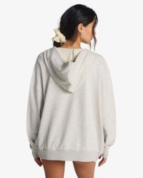 2 Zip Family - Zip-Up Hoodie for Women Grey EBJFT00160 Billabong