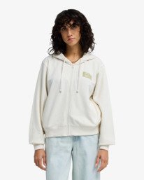 0 Zip Family - Zip-Up Hoodie for Women White EBJFT00160 Billabong
