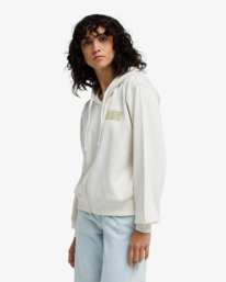 3 Zip Family - Zip-Up Hoodie for Women White EBJFT00160 Billabong