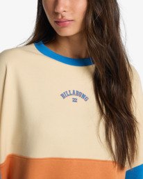 4 Jump Around Block - Sweater voor Dames Orange EBJFT00164 Billabong