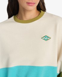 4 Jump Around Block - Sweatshirt for Women Beige EBJFT00164 Billabong