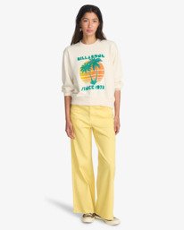 1 My Fave Beach - Sweatshirt for Women White EBJFT00170 Billabong