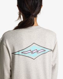 5 Chasing Horizons - Sweat pour Femme Gris EBJFT00171 Billabong