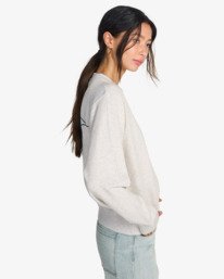 3 Chasing Horizons - Sweat pour Femme Gris EBJFT00171 Billabong