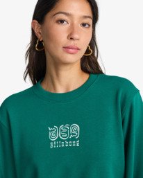 4 Dream In The Wind - Sweatshirt for Women Green EBJFT00172 Billabong