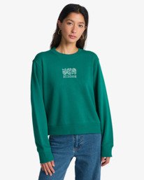 0 Dream In The Wind - Sweatshirt for Women Green EBJFT00172 Billabong