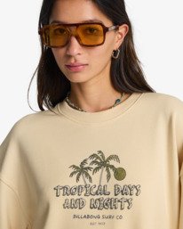 4 All The Days Kendall - Sweatshirt for Women White EBJFT00175 Billabong