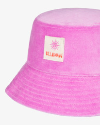 2 Essential - Bucket Hoed voor Dames Pink EBJHA00110 Billabong