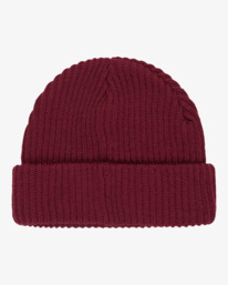 1 Alta Rib - Gorro para mujer Rojo EBJHA00121 Billabong