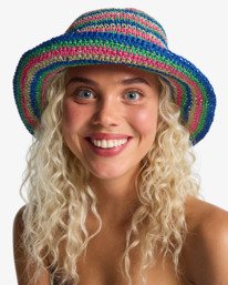 3 Feel Good - Bucket Hat for Women Blue EBJHA00139 Billabong