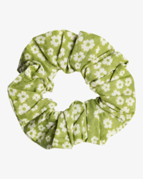1 Big Chouchou - Scrunchie for Women Green EBJHW03000 Billabong