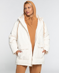 0 Love On You - Giacca con cappuccio. da Donna White EBJJK00117 Billabong