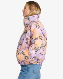 5 Cozy Puffer - Wende-Daunenjacke für Frauen Weiss EBJJK00140 Billabong