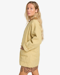 3 U R Golden - Gesteppte Jacke für Frauen Grün EBJJK00160 Billabong