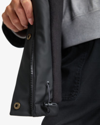 7 Under The Rain - Rain Coat for Women Black EBJJK00161 Billabong
