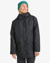 0 Under The Rain - Rain Coat for Women Black EBJJK00161 Billabong