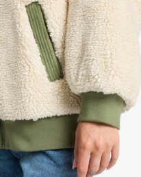 6 New Wave - Veste bombers oversize pour Femme Blanc EBJJK00162 Billabong