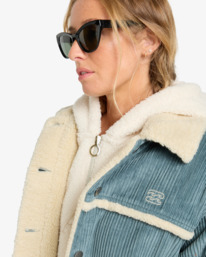 4 Cord In Love - Trucker Jack voor Dames Blue EBJJK00163 Billabong