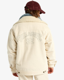 2 Cord In Love - Trucker Jack voor Dames White EBJJK00163 Billabong