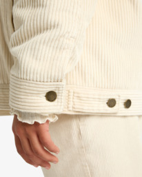 5 Cord In Love - Trucker Jack voor Dames White EBJJK00163 Billabong