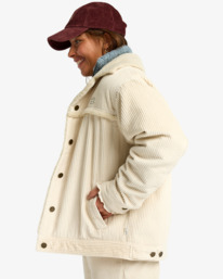 3 Cord In Love - Trucker Jack voor Dames White EBJJK00163 Billabong
