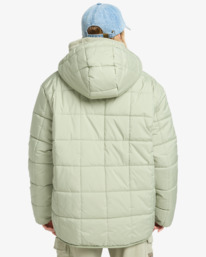 2 Happy Camper - Steppjacke mit Kapuze für Frauen Grün EBJJK00165 Billabong