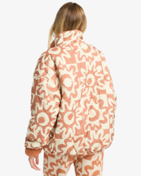 3 Cosmic Puffer - Wende-Daunenjacke für Frauen Braun EBJJK00169 Billabong