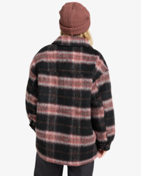 2 Lucky Star - Oversize-Truckerjacke für Frauen Schwarz EBJJK00171 Billabong