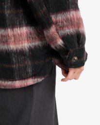 5 Lucky Star - Oversize-Truckerjacke für Frauen Schwarz EBJJK00171 Billabong