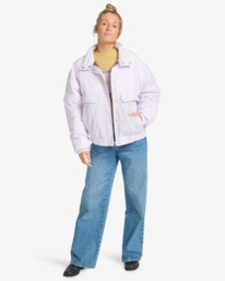1 Let Me Smile - Daunenjacke für Frauen Violett EBJJK00172 Billabong