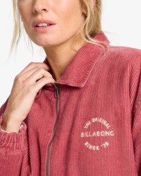 4 Chill Time - Chaqueta de pana para mujer Rosa EBJJK00174 Billabong