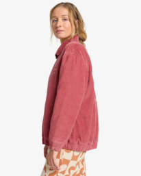 3 Chill Time - Chaqueta de pana para mujer Rosa EBJJK00174 Billabong