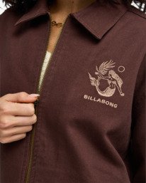 4 Chill Time - Relaxed Fit-Jacke f&uuml;r Frauen Braun EBJJK00178 Billabong