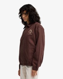 3 Chill Time - Relaxed Fit-Jacke f&uuml;r Frauen Braun EBJJK00178 Billabong