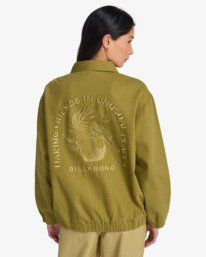 2 Chill Time - Giacca vestibilit&agrave; comoda da Donna Beige EBJJK00178 Billabong