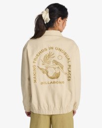 3 Chill Time - Relaxed Fit-Jacke f&uuml;r Frauen Weiss EBJJK00178 Billabong