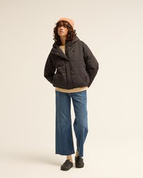1 High Route Hood Schwarz EBJJK00204 Billabong