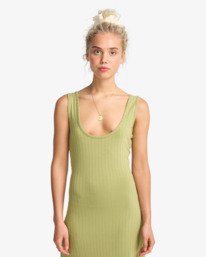 3 Take A Look - Midi Dress for Women Green EBJKD00114 Billabong