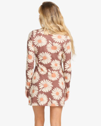 1 Everleigh Mock - Knit Mini Dress for Women Brown EBJKD00117 Billabong