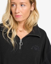 4 Coffee Time - Haut côtelé pour Femme Noir EBJKT00115 Billabong
