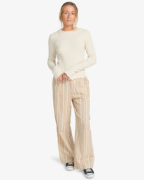 1 Not The Same - Haut côtelé pour Femme Blanc EBJKT00117 Billabong