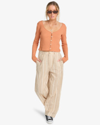 1 Paxton - Haut côtelé pour Femme Marron EBJKT00118 Billabong