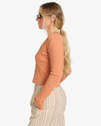3 Paxton - Haut côtelé pour Femme Marron EBJKT00118 Billabong